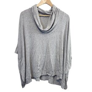 Mystree Gray Cowl Neck Sweater